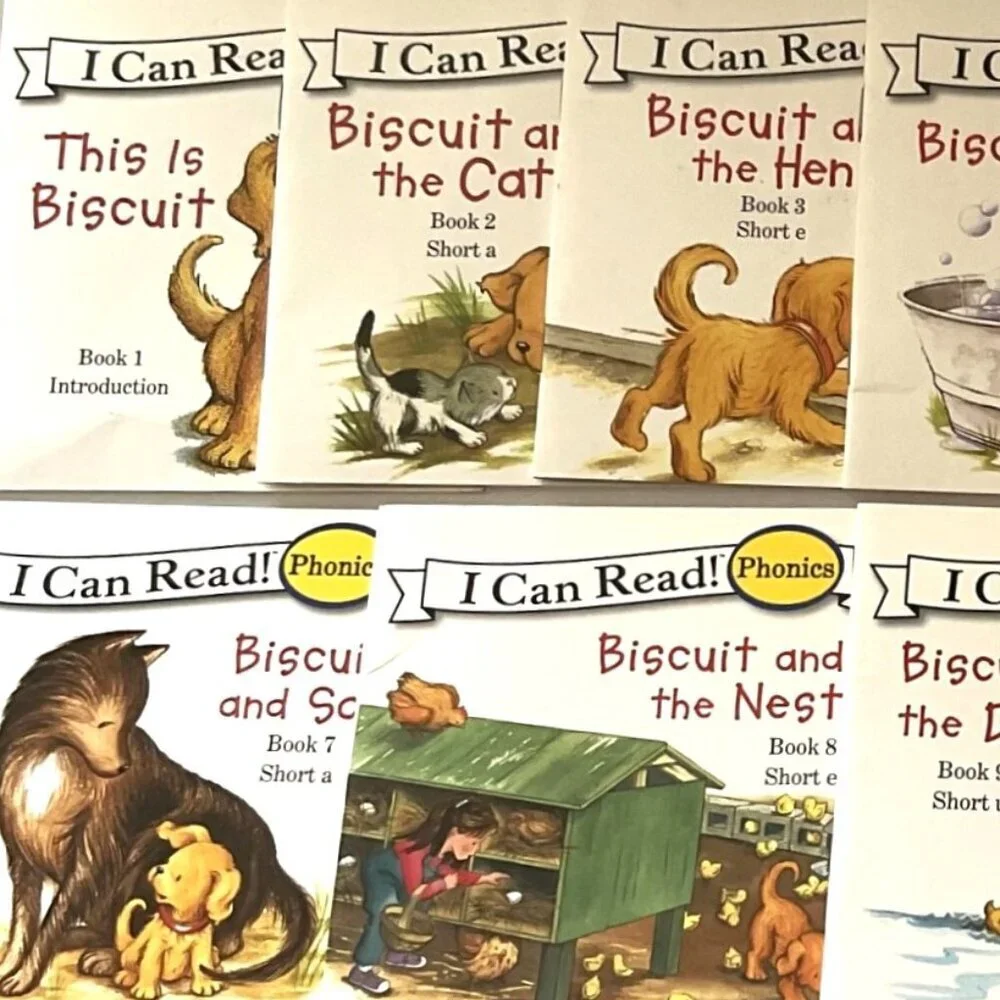 BUSCUITS READER “I CAN READ” PHONICS EARLY READERS PRE K- 1ST 12 BOOKS - Picture 3 of 9